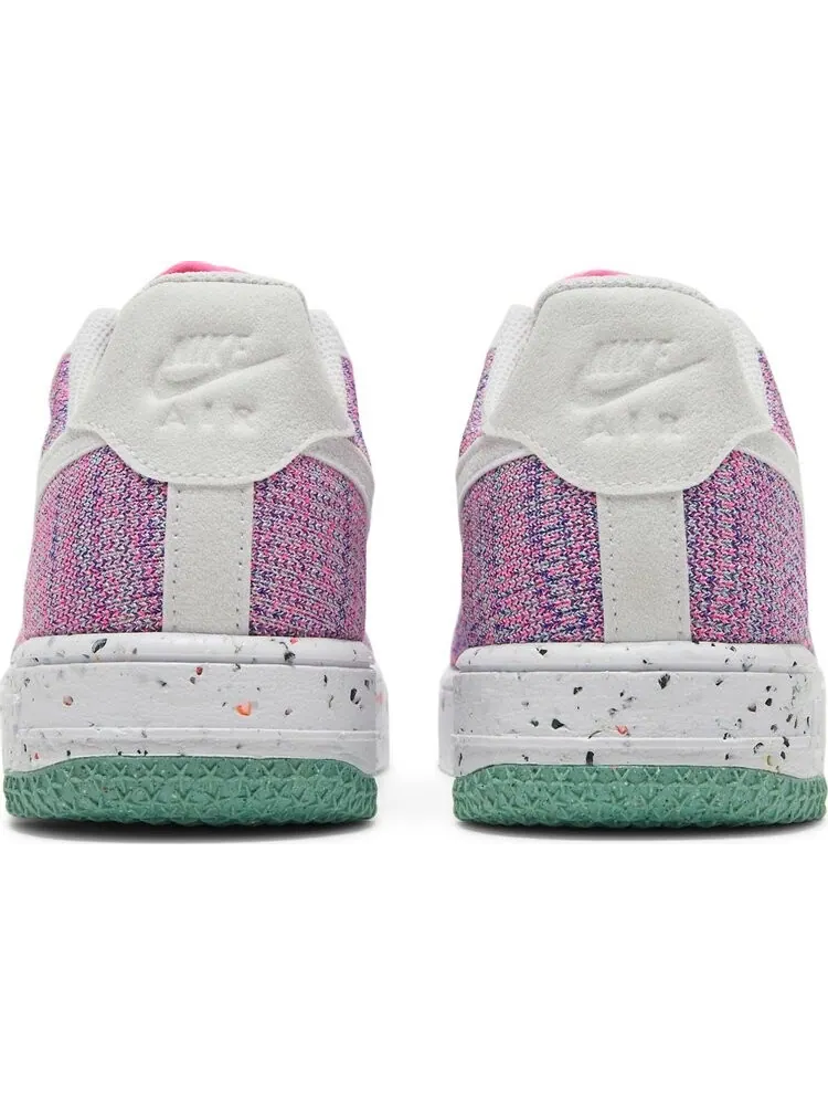 Кроссовки Nike Wmns Air Force 1 Crater Flyknit 'Fuchsia Glow' — изображение 6 из 8, розовый