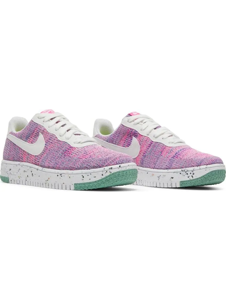 Кроссовки Nike Wmns Air Force 1 Crater Flyknit 'Fuchsia Glow' — изображение 8 из 8, розовый