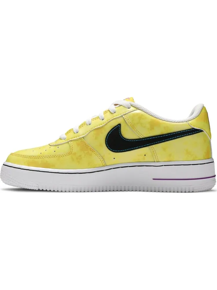 Кроссовки Nike Air Force 1 Low GS 'Peace, Love, and Basketball' — изображение 3 из 8, желтый
