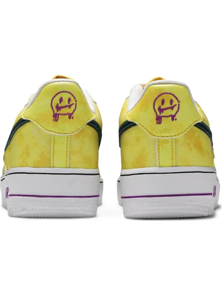 Кроссовки Nike Air Force 1 Low GS 'Peace, Love, and Basketball' — изображение 6 из 8, желтый