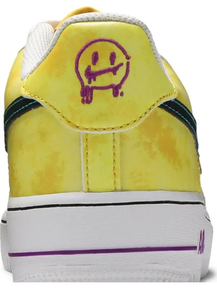 Кроссовки Nike Air Force 1 Low GS 'Peace, Love, and Basketball' — изображение 7 из 8, желтый