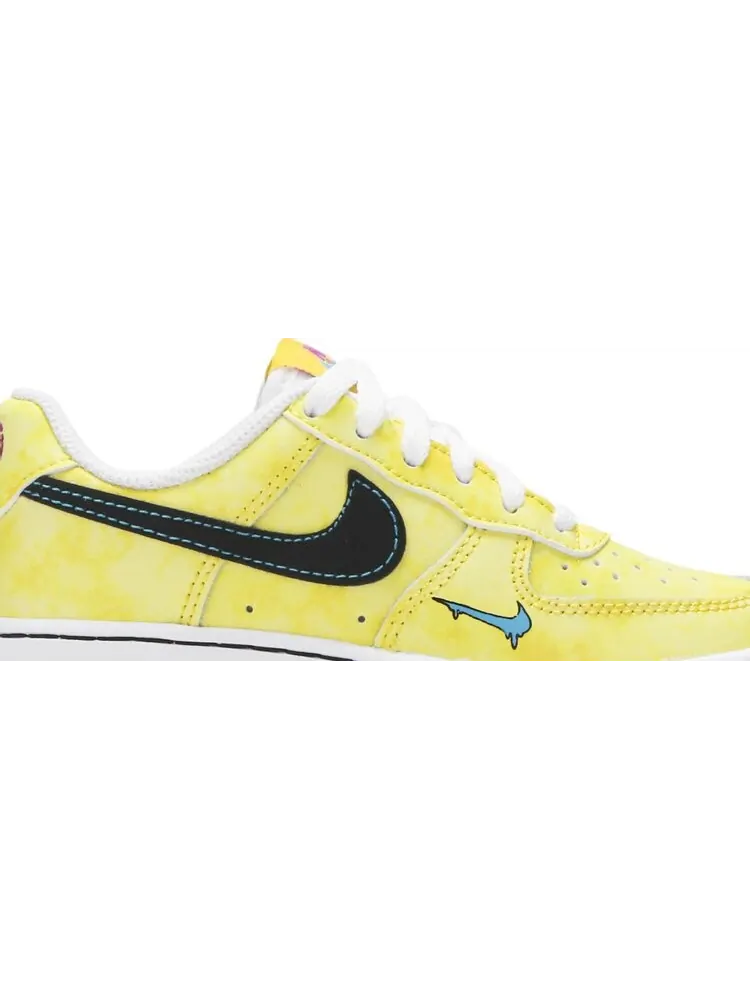 Кроссовки Nike Air Force 1 LV8 3 PS 'Peace, Love, and Basketball' — изображение 2 из 8, желтый