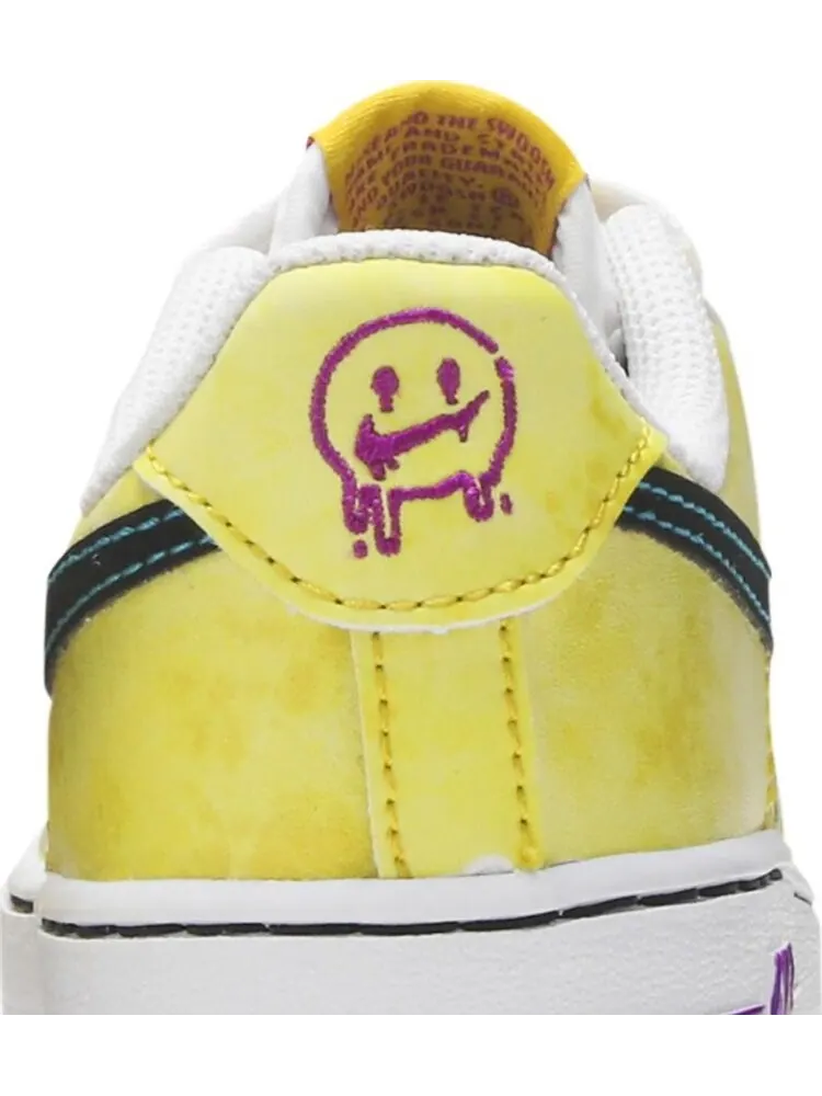 Кроссовки Nike Air Force 1 LV8 3 PS 'Peace, Love, and Basketball' — изображение 7 из 8, желтый