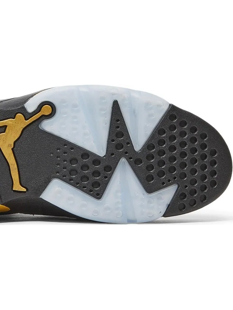 Кроссовки Jordan Flight Club 91 Black Metallic Gold — изображение 5 из 8, черный