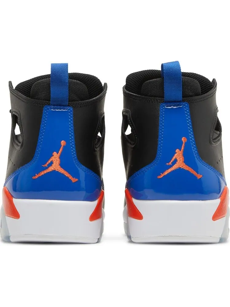 Кроссовки Jordan Flight Club 91 Black Royal Orange — изображение 6 из 8, черный