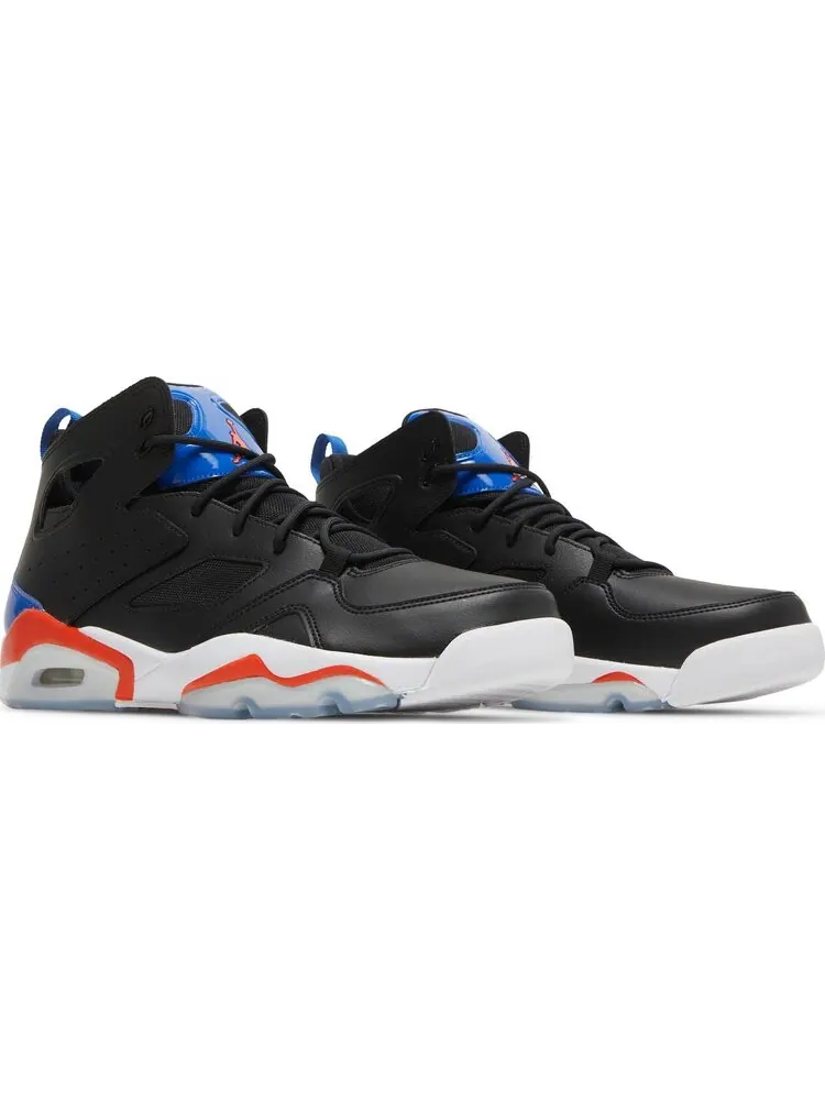 Кроссовки Jordan Flight Club 91 Black Royal Orange — изображение 8 из 8, черный