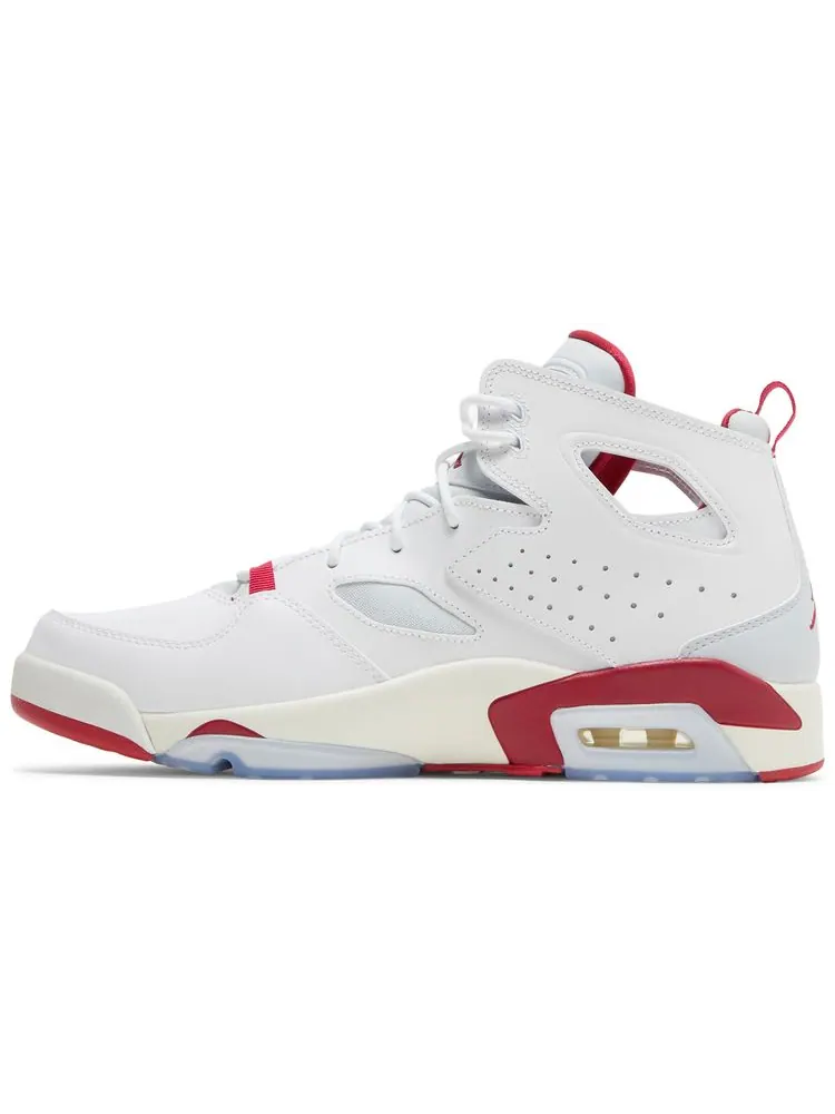 Кроссовки Air Jordan Jordan Flight Club 91 'White Mystic Hibiscus' — изображение 3 из 8, белый