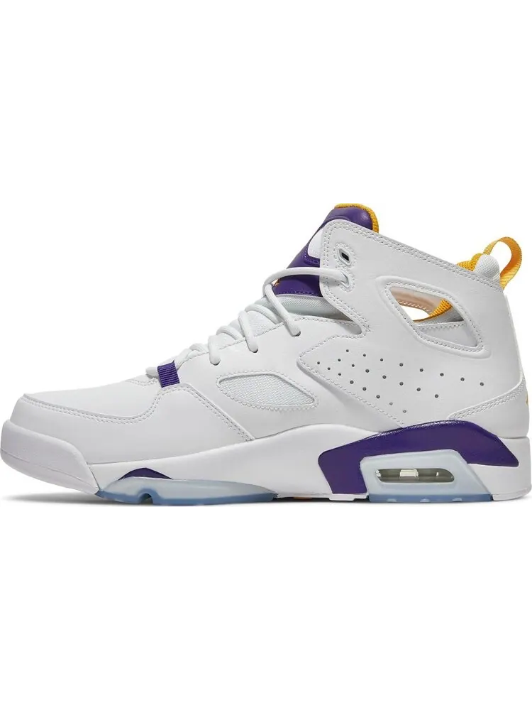 Кроссовки Jordan Flight Club 91 Lakers — изображение 3 из 8, белый