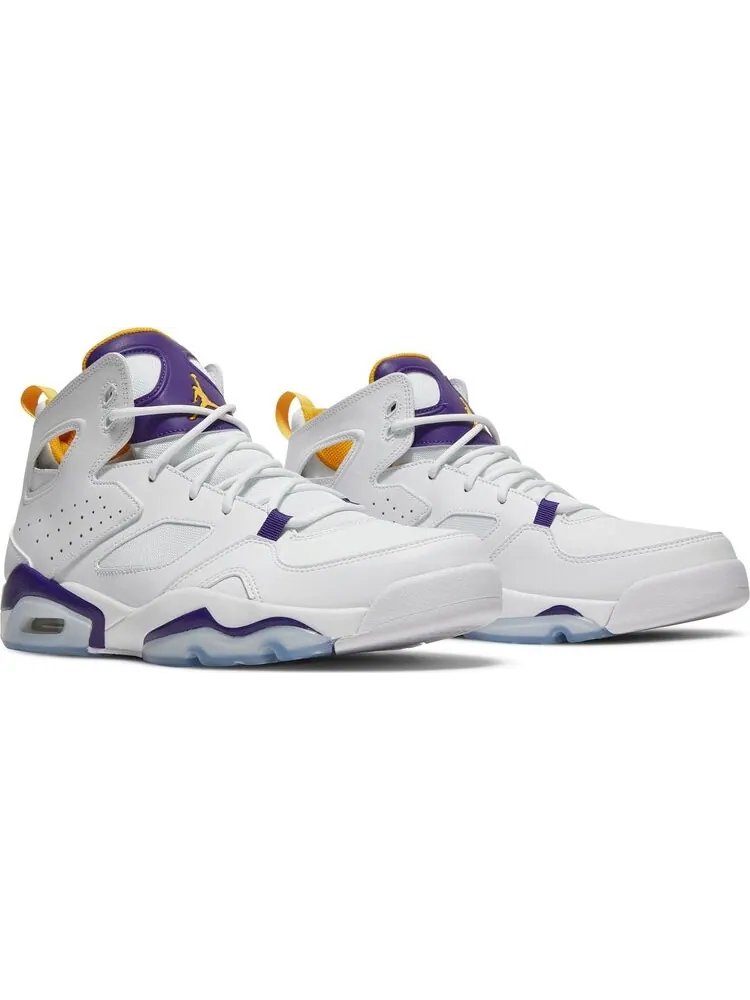 Кроссовки Jordan Flight Club 91 Lakers — изображение 8 из 8, белый