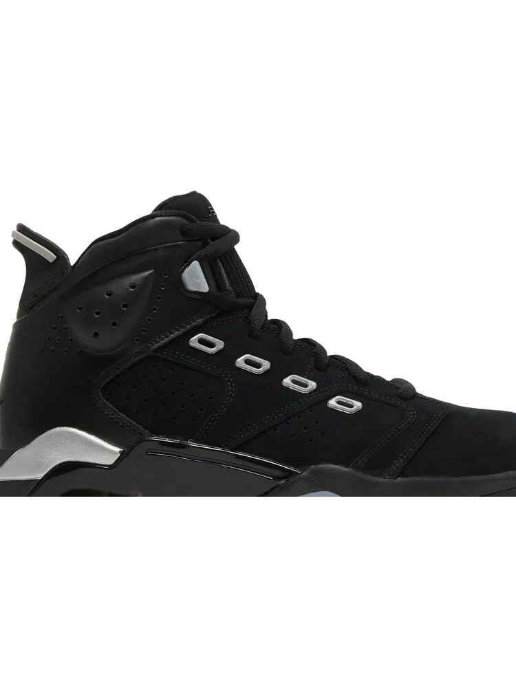 Кроссовки Jordan 6-17-23 Black Metallic Silver — изображение 2 из 8, черный