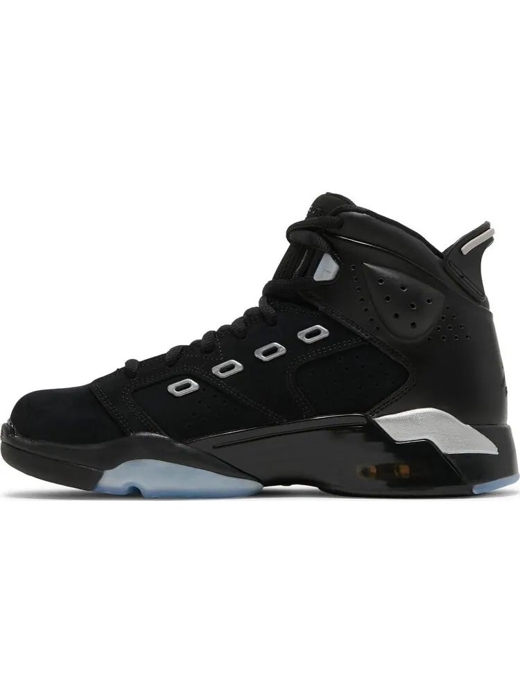 Кроссовки Jordan 6-17-23 Black Metallic Silver — изображение 3 из 8, черный