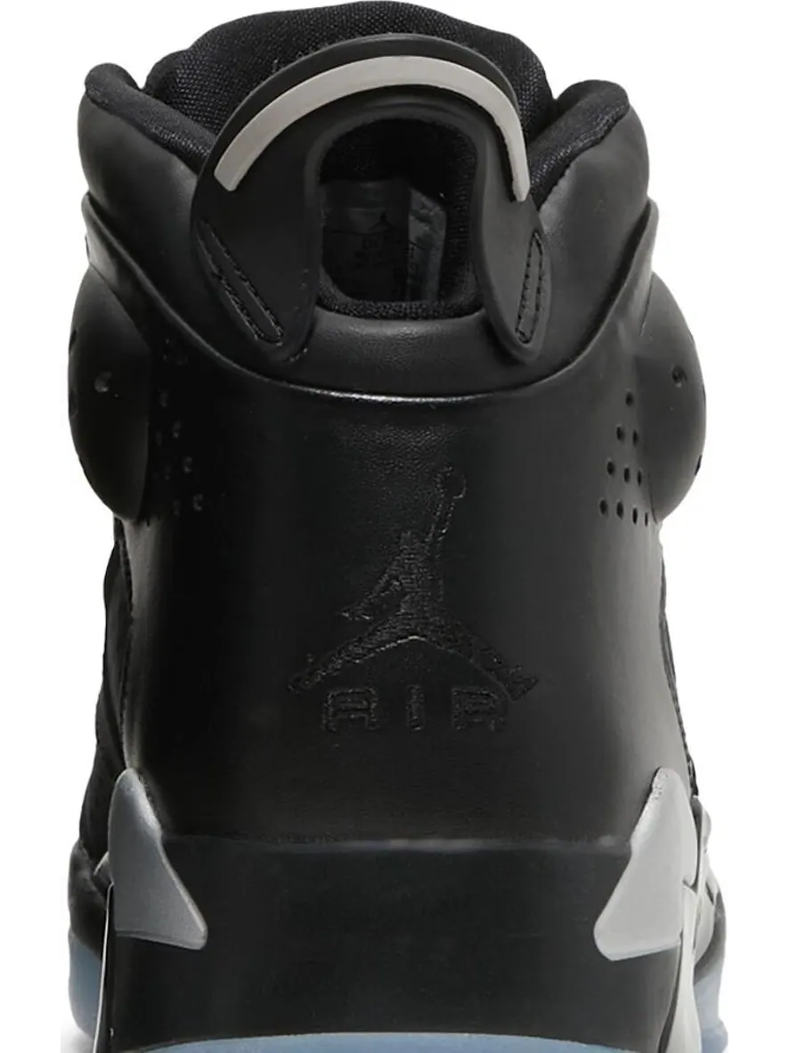 Кроссовки Jordan 6-17-23 Black Metallic Silver — изображение 7 из 8, черный