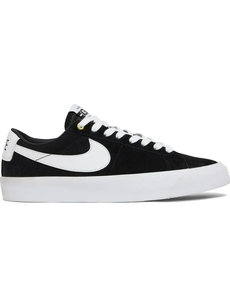 Кроссовки Nike Zoom Blazer Low Pro GT SB 'Black White' — изображение 1 из 8, черный