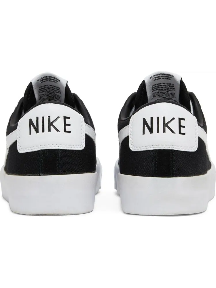 Кроссовки Nike Zoom Blazer Low Pro GT SB 'Black White' — изображение 6 из 8, черный