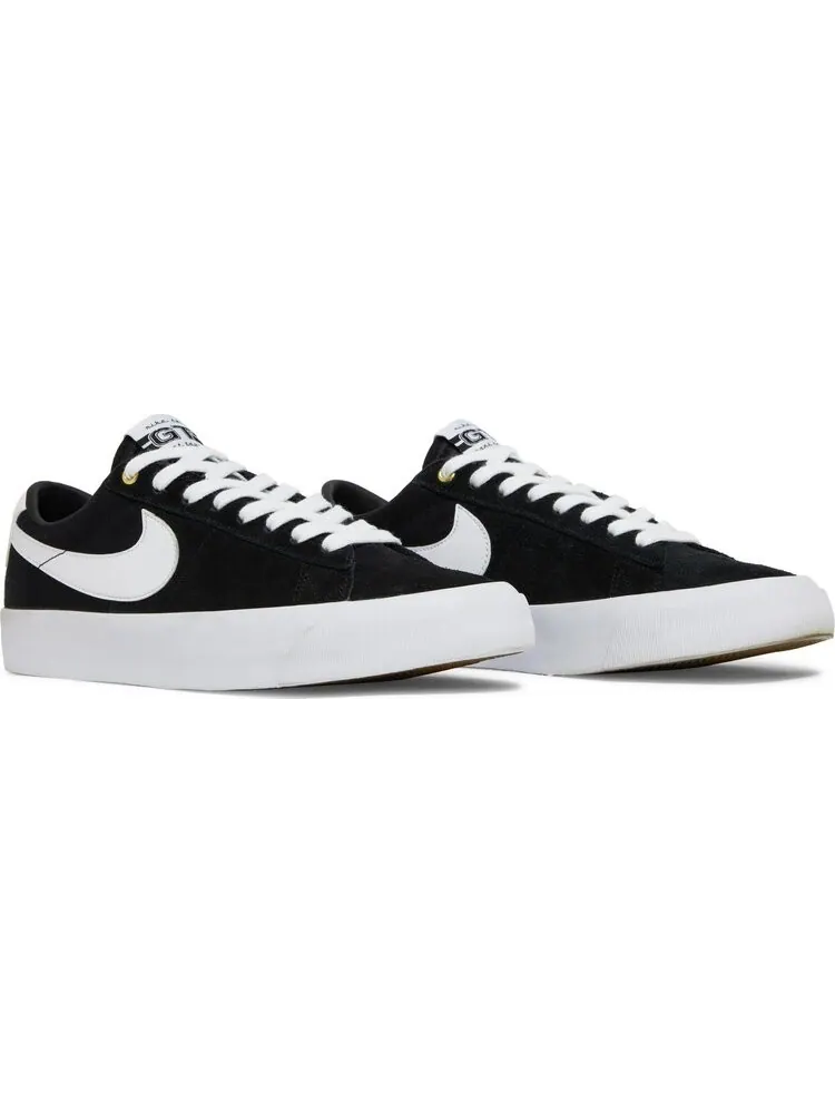 Кроссовки Nike Zoom Blazer Low Pro GT SB 'Black White' — изображение 8 из 8, черный
