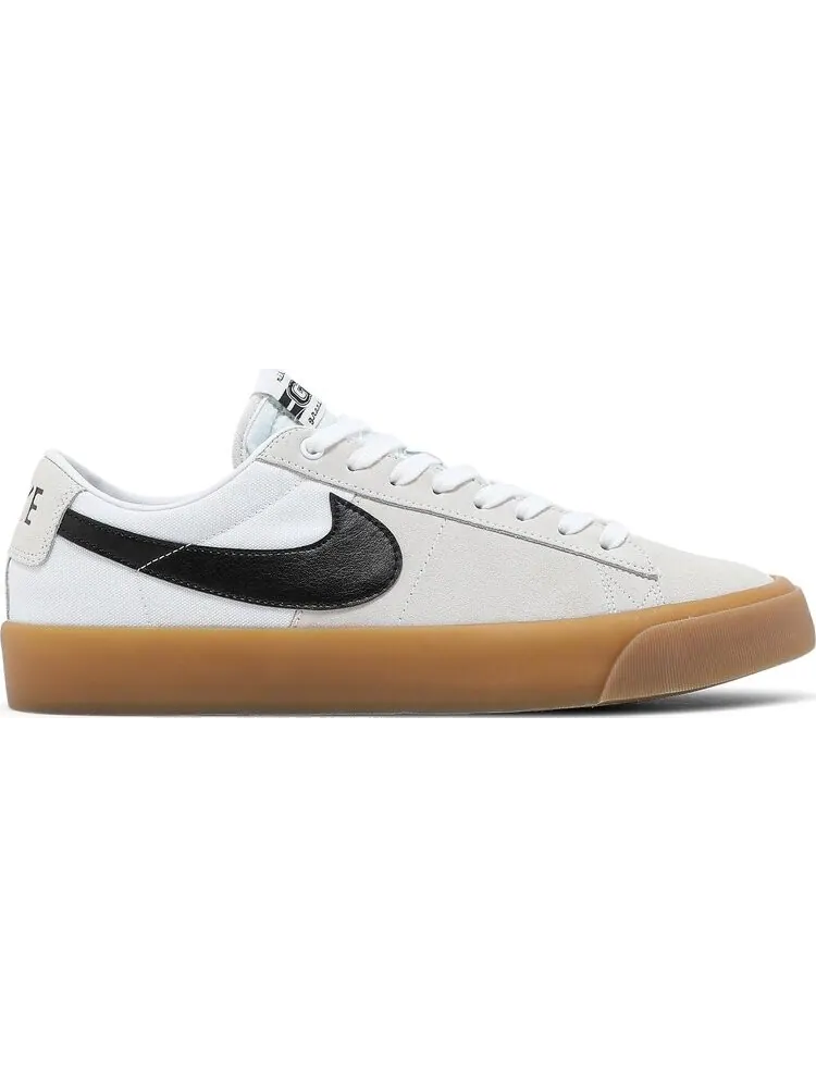 Кроссовки Nike Zoom Blazer Low Pro GT SB 'White Gum' — изображение 1 из 8, белый
