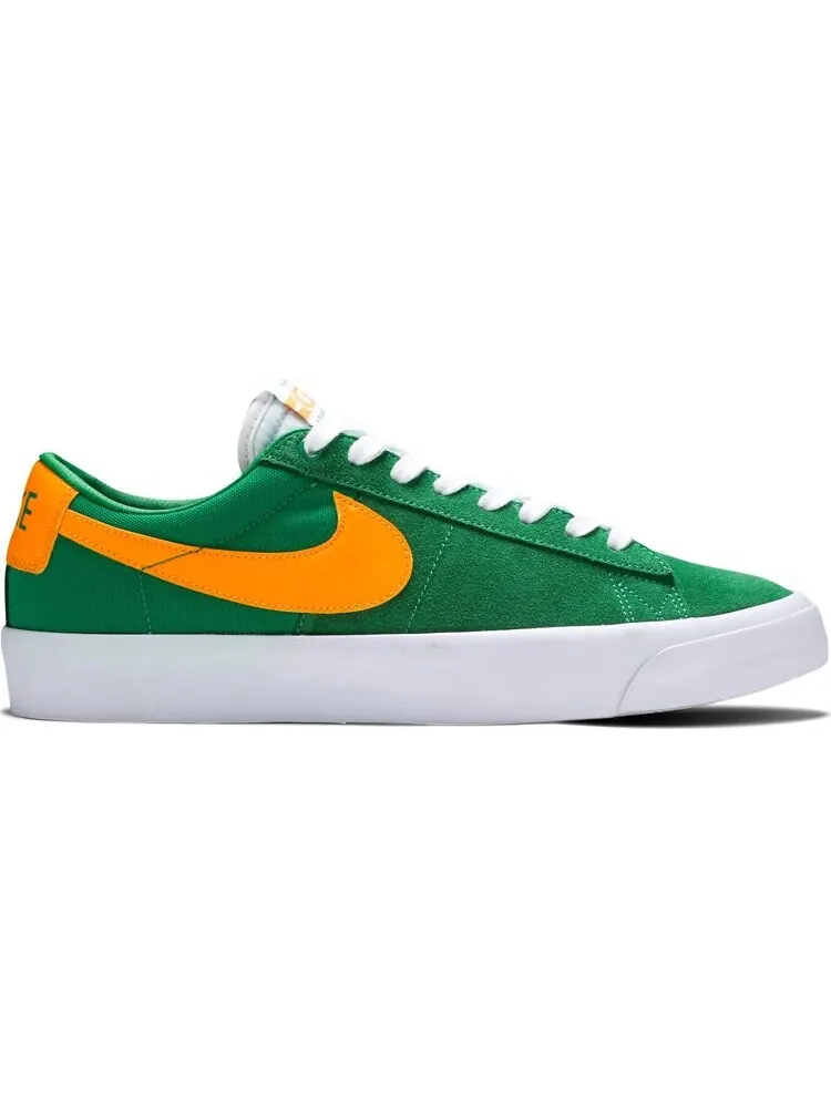 Кроссовки Nike Zoom Blazer Low Pro GT SB 'Lucky Green Gold' — изображение 1 из 8, зеленый