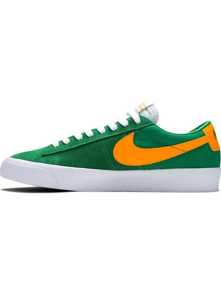 Кроссовки Nike Zoom Blazer Low Pro GT SB 'Lucky Green Gold' — изображение 3 из 8, зеленый