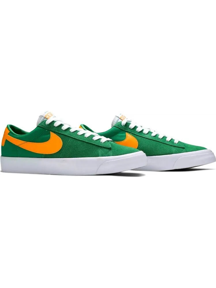 Кроссовки Nike Zoom Blazer Low Pro GT SB 'Lucky Green Gold' — изображение 8 из 8, зеленый