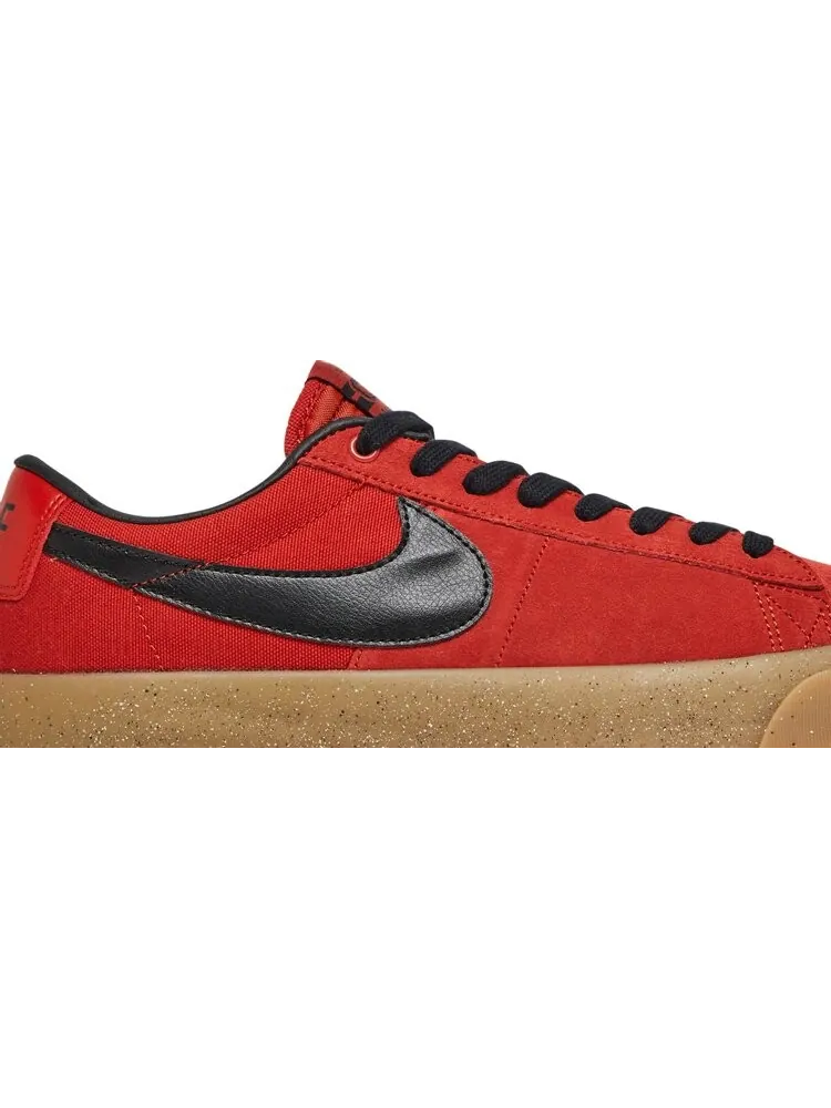 Кроссовки Nike Zoom Blazer Low Pro GT SB 'Cinnabar Gum' — изображение 2 из 8, красный