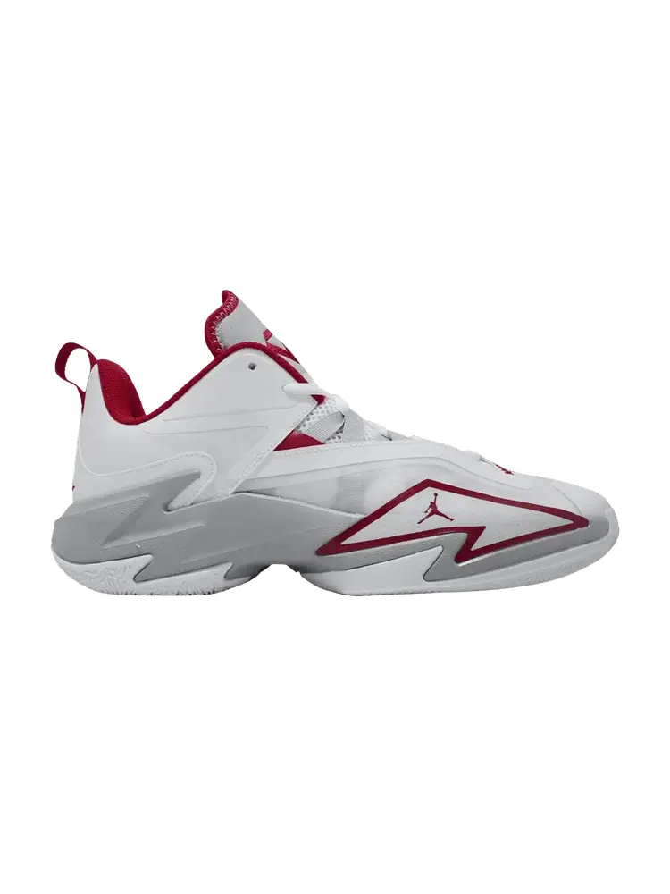 Кроссовки Jordan One Take 3 PF 'White Gym Red' — изображение 1 из 1, белый красный