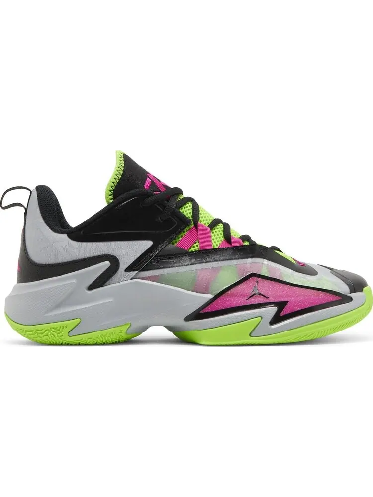 Кроссовки Jordan One Take 3 Wolf Grey Pink Prime — изображение 1 из 8, серый