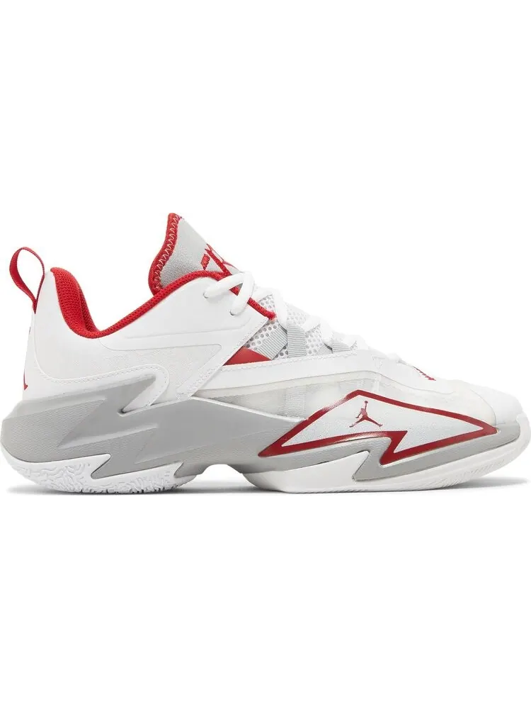 Кроссовки Jordan One Take 3 White Gym Red — изображение 1 из 8, белый
