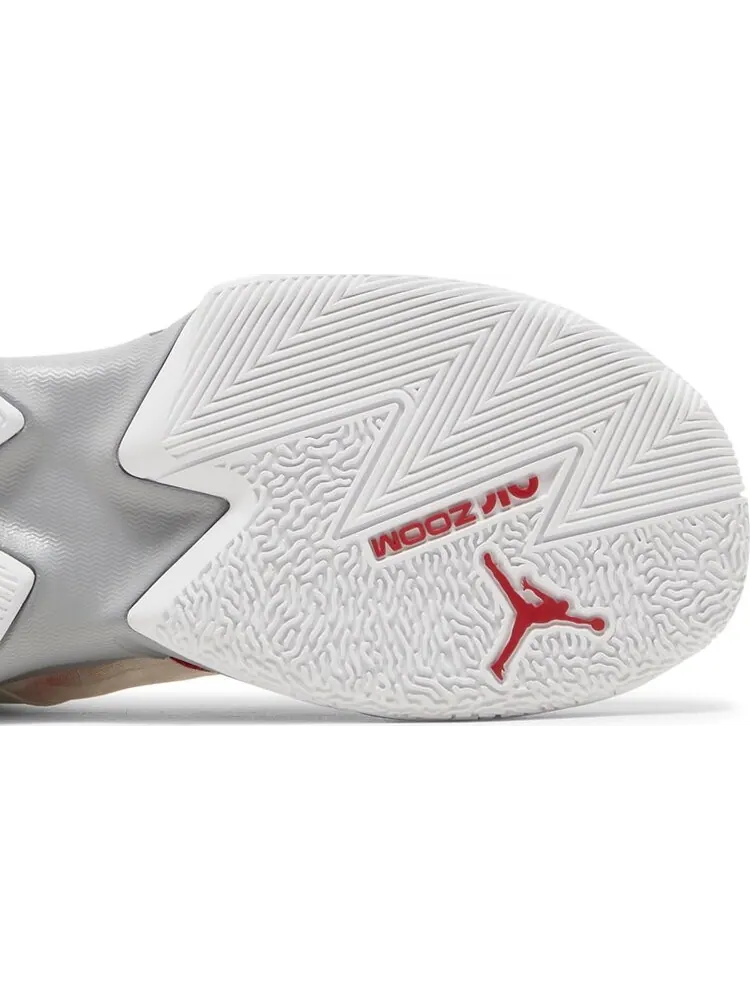 Кроссовки Jordan One Take 3 White Gym Red — изображение 5 из 8, белый