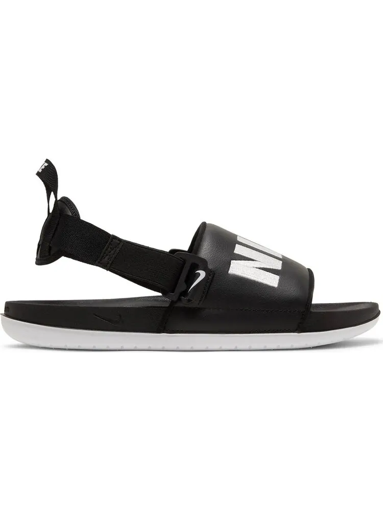 Сандалии Nike OffCourt FlyEase Slide 'Black White' — изображение 1 из 8, черный