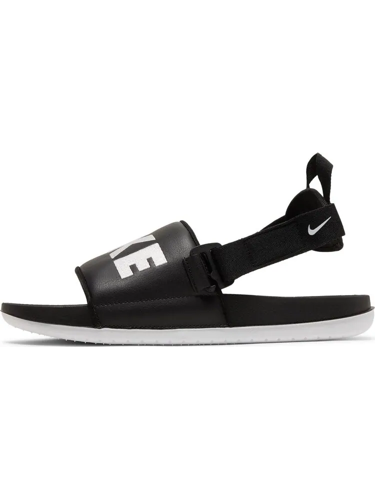 Сандалии Nike OffCourt FlyEase Slide 'Black White' — изображение 3 из 8, черный