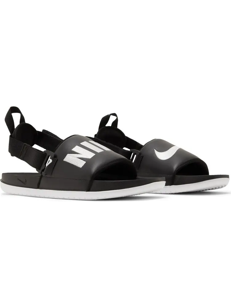 Сандалии Nike OffCourt FlyEase Slide 'Black White' — изображение 8 из 8, черный