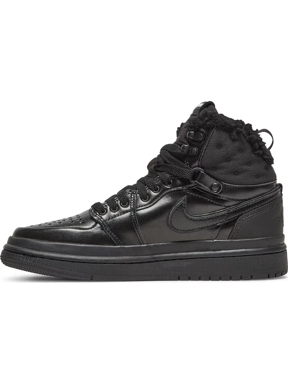 Кроссовки Nike Air Jordan Wmns 1 Acclimate Triple Black — изображение 2 из 5, черный