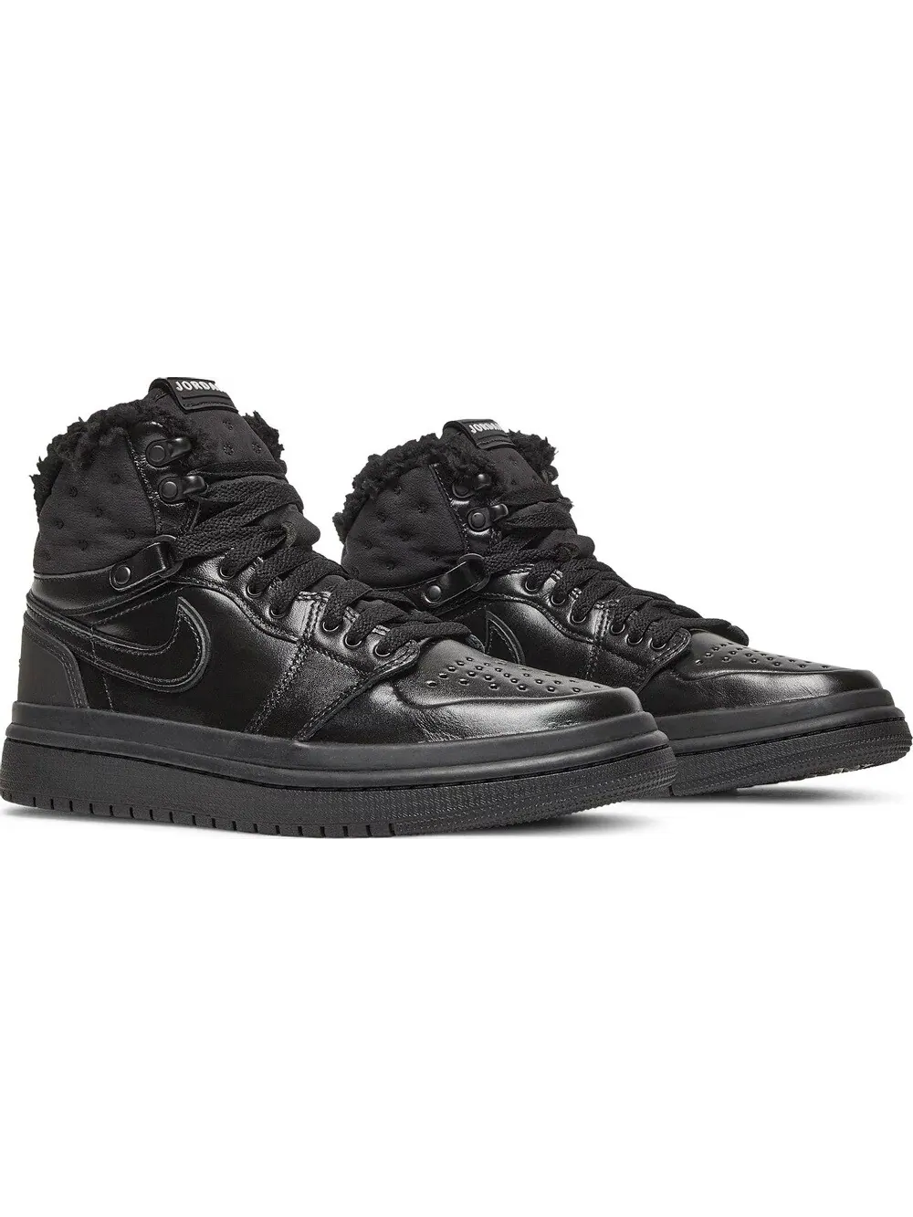 Кроссовки Nike Air Jordan Wmns 1 Acclimate Triple Black — изображение 3 из 5, черный