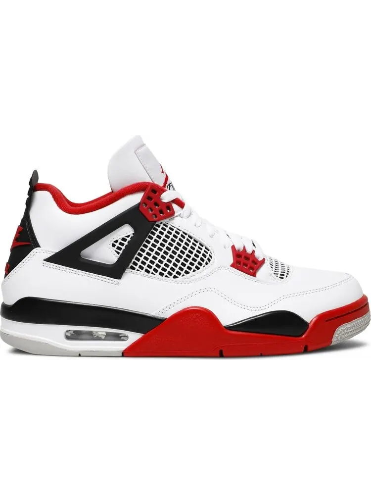 Кроссовки Air Jordan 4 Retro OG "Fire Red" — изображение 1 из 8, белый