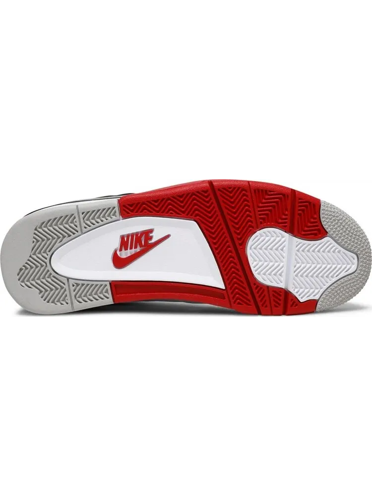 Кроссовки Air Jordan 4 Retro OG "Fire Red" — изображение 4 из 8, белый