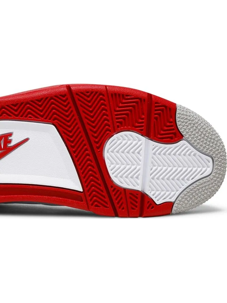 Кроссовки Air Jordan 4 Retro OG "Fire Red" — изображение 5 из 8, белый