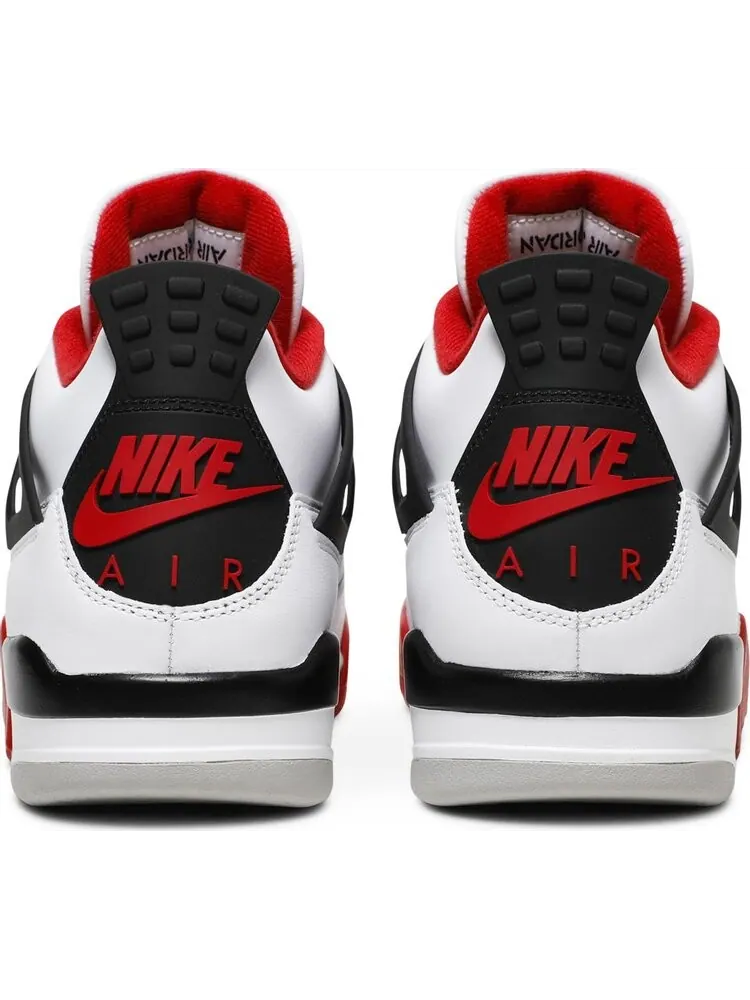 Кроссовки Air Jordan 4 Retro OG "Fire Red" — изображение 6 из 8, белый
