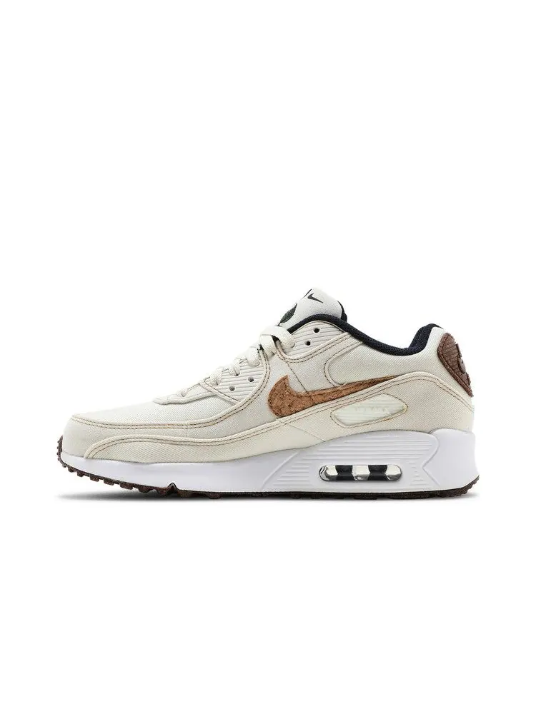 Кроссовки Nike Air Max 90 SE AI GS 'Cork - Coconut Milk' — изображение 4 из 9, белый