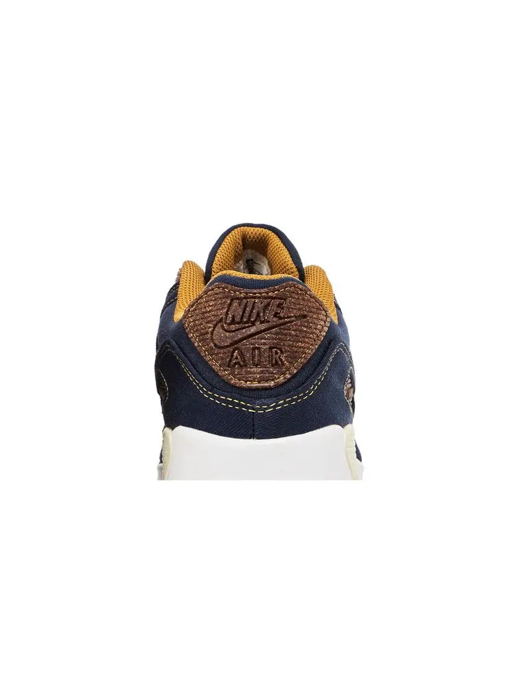 Кроссовки Nike Air Max 90 GS 'Cork - Obsidian' — изображение 8 из 9, белый
