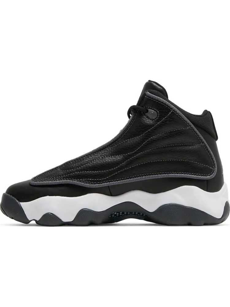 Кроссовки Jordan Pro Strong GS Black White — изображение 3 из 8, черный