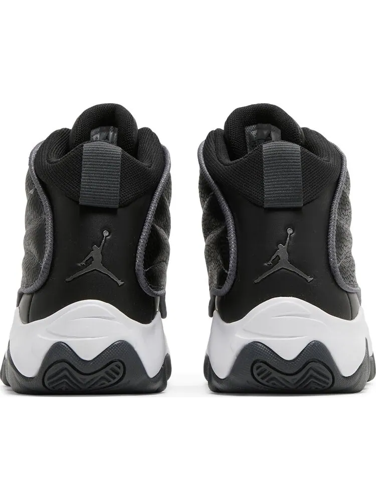Кроссовки Jordan Pro Strong GS Black White — изображение 6 из 8, черный