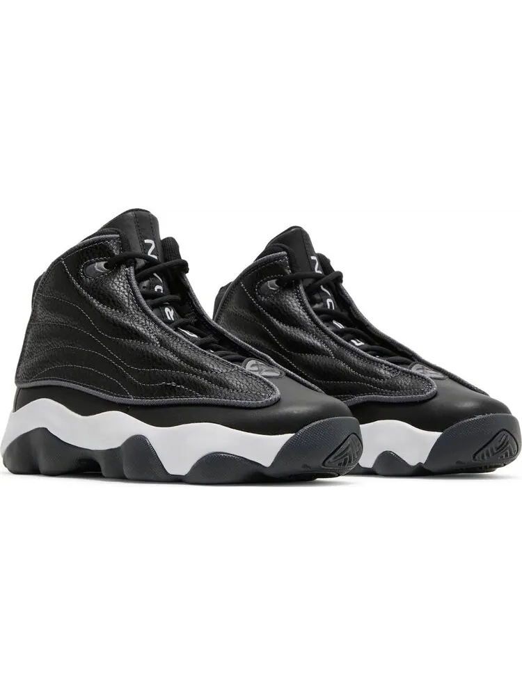 Кроссовки Jordan Pro Strong GS Black White — изображение 8 из 8, черный