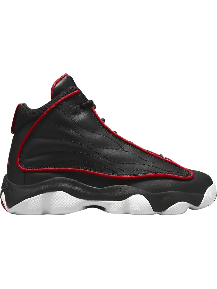 Кроссовки Jordan Pro Strong GS 'Black University Red' — изображение 1 из 1, черный