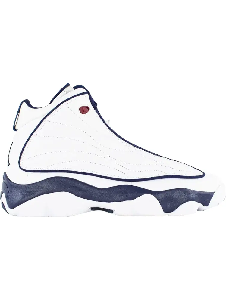 Кроссовки Jordan Pro Strong GS White Midnight Navy — изображение 1 из 1, белый