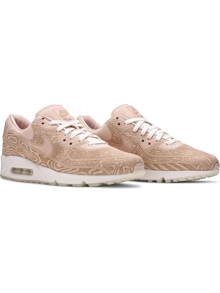 Кроссовки Nike Air Max 90 QS Laser 'Woodgrain' — изображение 8 из 8, бежевый