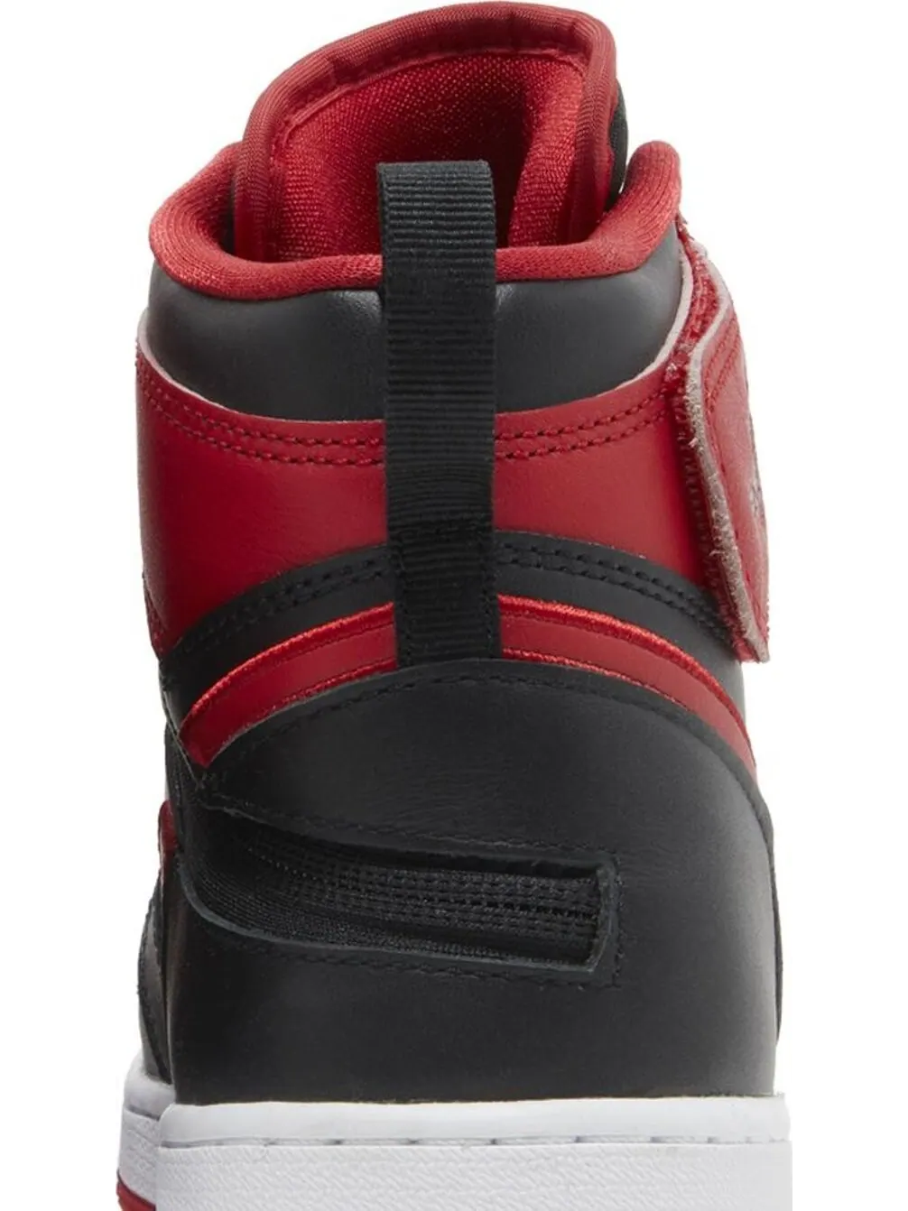 Кроссовки Air Jordan 1 High FlyEase GS Bred — изображение 7 из 8, красный