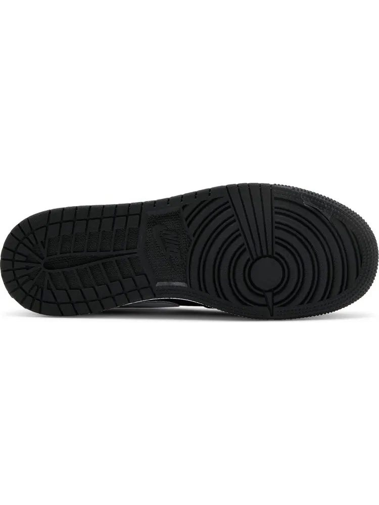 Кроссовки Air Jordan 1 High FlyEase GS Black White — изображение 4 из 8, черный