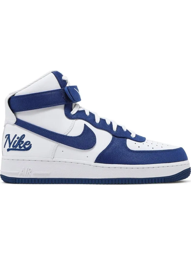 Кроссовки Nike Air Force 1 High '07 LV8 EMB 'Dodgers' — изображение 1 из 8, белый