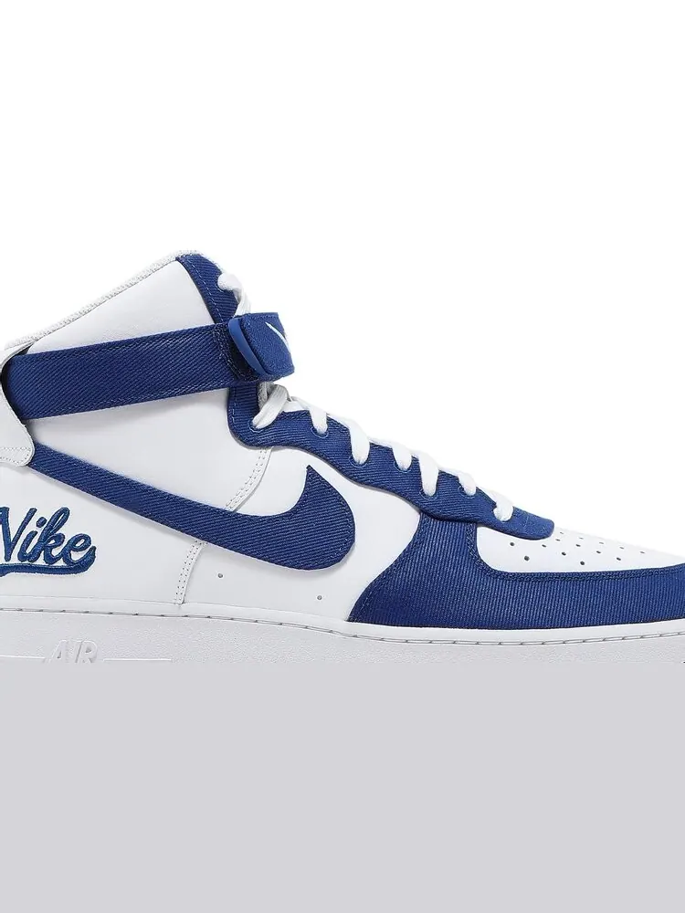 Кроссовки Nike Air Force 1 High '07 LV8 EMB 'Dodgers' — изображение 2 из 8, белый