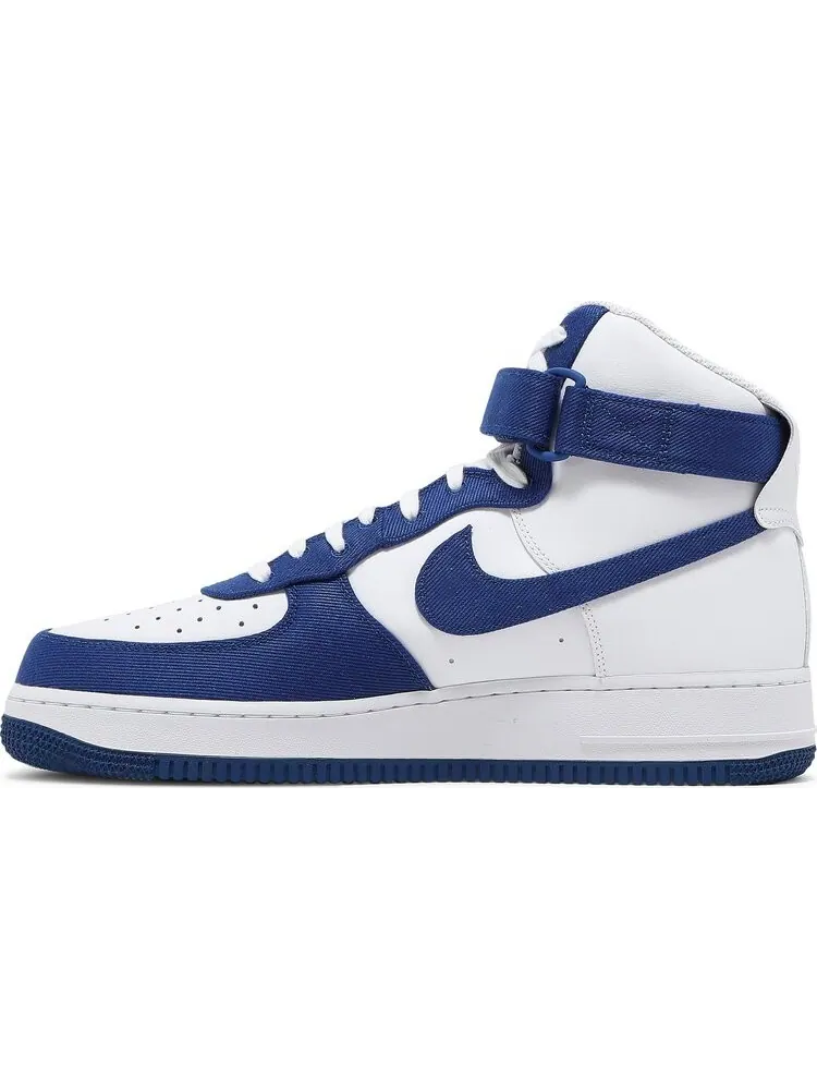 Кроссовки Nike Air Force 1 High '07 LV8 EMB 'Dodgers' — изображение 3 из 8, белый